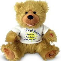 talking teddy bear gift