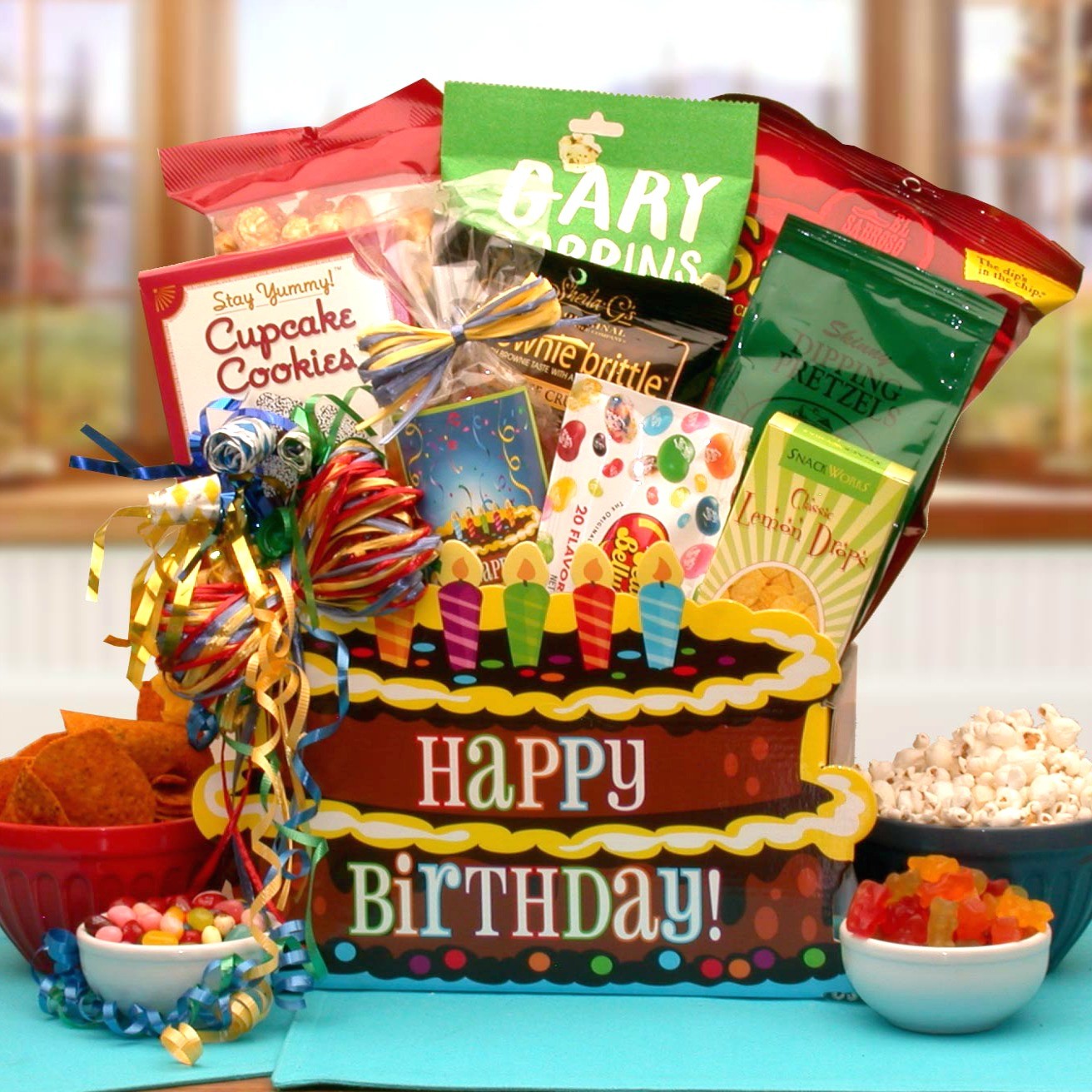 Gift Box And Birthday Cake (3) - Birthday - Sticker | TeePublic