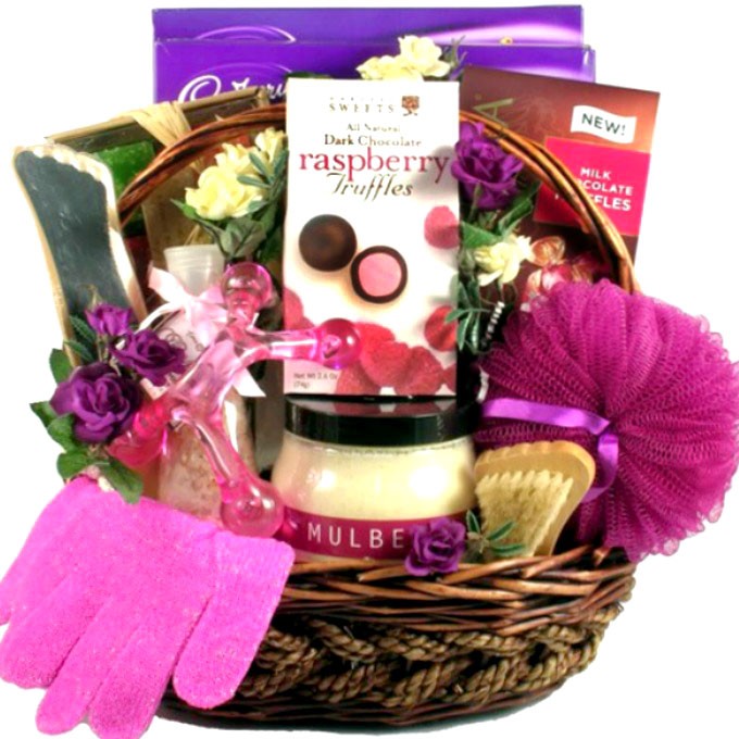 Sweet Escape, Spa & Chocolate Basket