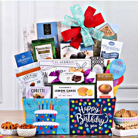 Awesome Birthday Gift Basket