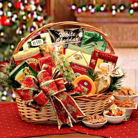 Bountiful Holiday Gourmet Gift Basket