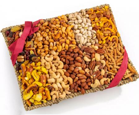 Deluxe Mixed Nuts Gift Basket