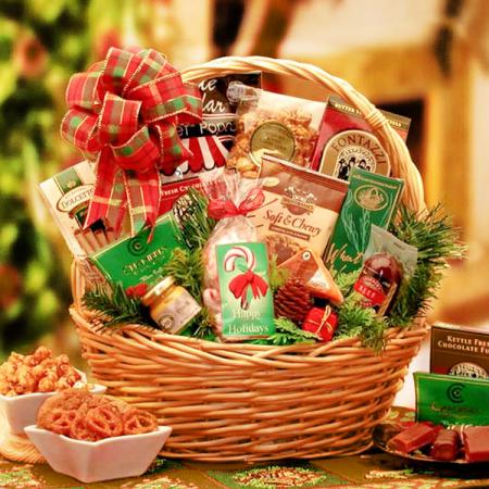 Holiday Celebrations Small Gift Basket