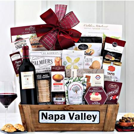 Napa Valley Wine Basket