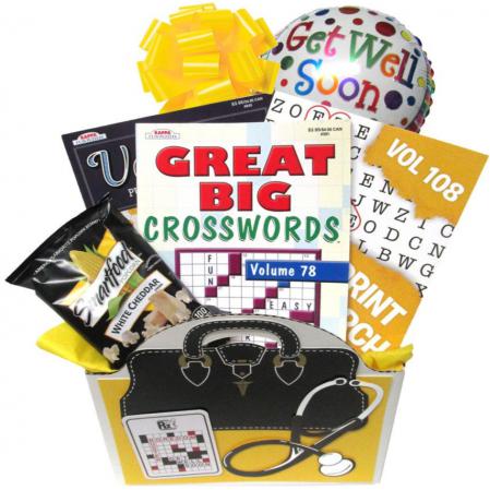 Fun & Games Get Well Gift Basket Relaxing Get-Well Gift Unisex Design –  Gifts Fulfilled