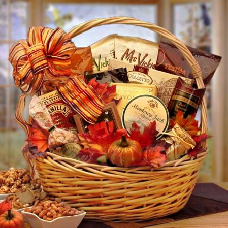 Shades of Fall Gourmet Gift Basket