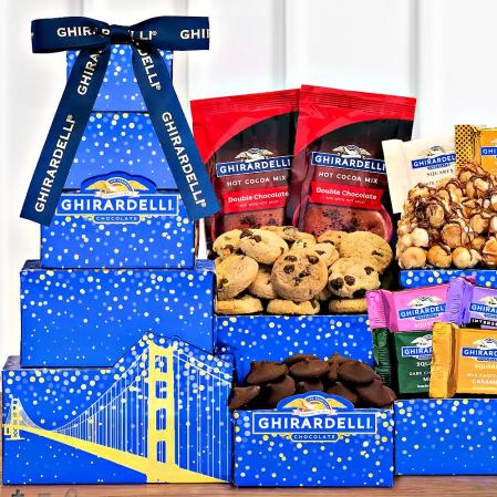 Chocolate-Ghirardelli-Gift-Tower