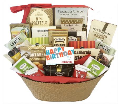 Grand Gourmet Birthday Gift Basket