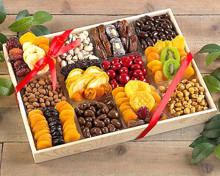 Ultimate Dried Fruit, Nuts And Chocolate Gift