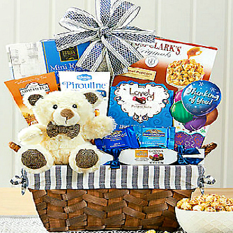 Thinking of You Gift Basket for Women with Puzzle Books and Snacks – Gifts  Fulfilled