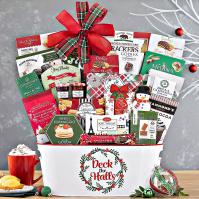 Deck the Halls, Christmas Gift Basket