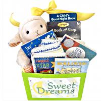 Sweet-Dreams-Baby-Books-Gift-Basket