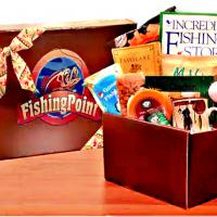 I'd rather Be Fishing Gift Box Gift Basket for Him Birthday Present Fishing  Gift Basket Father's Day Present Fishing Basket
